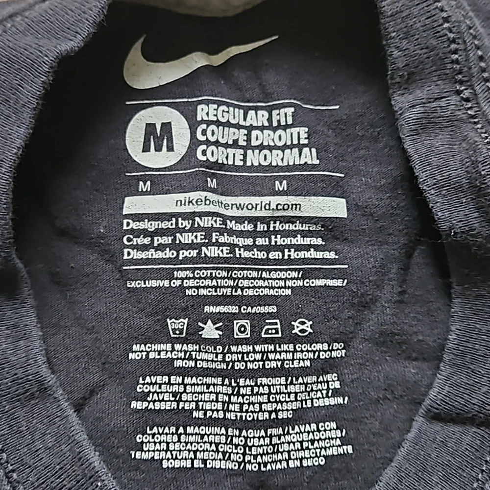 Nike FSU black T Shirt, size M